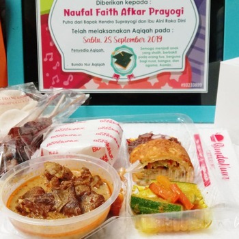 Bunda Nur Catering nasi kotak nasi kuning tumpeng